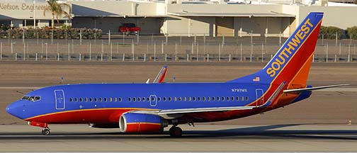 Southwest 737-7H4 N797MX, October 26, 2010